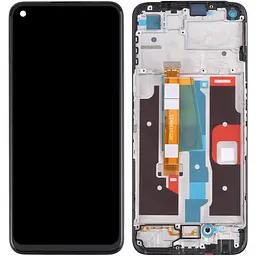Дисплей Realme 8i чорний, з рамкою, p/n: 1540430320