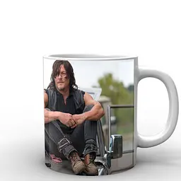 Кухоль GeekLand The Walking Dead Деріл WD.02.011 330 мл білий - мініатюра 3