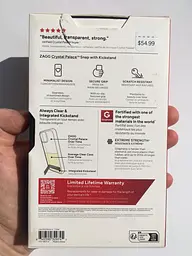 Чохол протиударний із підставкою ZAGG Gear4 Crystal Palace MagSafe для iPhone 16 Прозорий - мініатюра 8