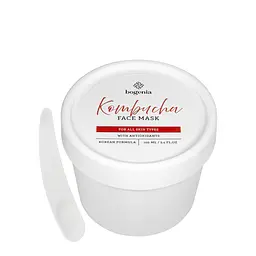 Маска для шкіри обличчя заспокійлива Bogenia Kombucha Face Mask з комбучею 100 мл