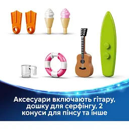 Конструктор LEGO Disney Веселощі на пляжі з Ліло і Стічем (43280) - мініатюра 9