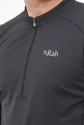 Чоловічий лонгслів Rab Sonic LS Tee L Темно-сірий - мініатюра 5