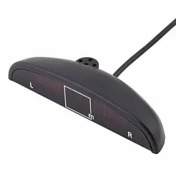 Парктронік автомобільний UKC на 8 датчиків + LCD монітор (чорні датчики) - мініатюра 2