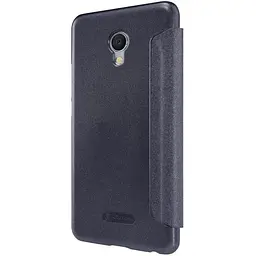 Чохол-книжка Nillkin Sparkle case Meizu M3e Black - мініатюра 6