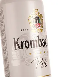 Пиво Krombacher Pils, світле, фільтроване, з/б, 4,8%, 0,5 л - мініатюра 4
