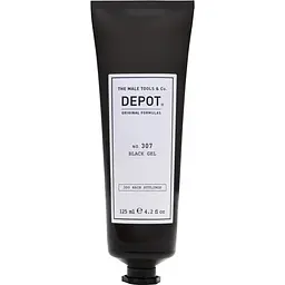 Гель для волосся Depot 307 камуфляж проти сивини чорний 125 мл