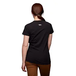 Футболка жіноча Black Diamond Aerial View Tee S Чорний - мініатюра 2