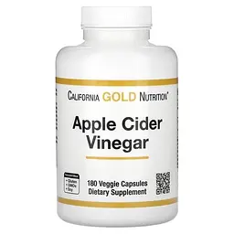Яблучний оцет Apple Cider Vinegar 180 капсул CGN vit0004675