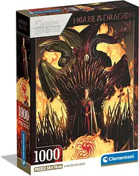 Пазл Гра Престолів - Дім Дракона - 1000 шт. Clementoni 39904