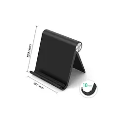 Підставка до планшета та телефона LP115 Multi-Angle Adjustable Portable Stand for iPad Black Ugreen (50748) - мініатюра 5