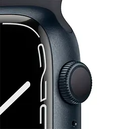 Смарт-годинник Apple Watch Series 7 GPS 45 mm Midnight Sport Band (Grade C) Seller Refurbished - мініатюра 3