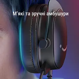 Ігрові навушники Fifine H9 7.1 White [114364] - мініатюра 4