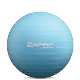 Фітбол Hop-Sport 65см блакитний + насос - мініатюра 2