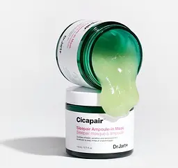 Відновлювальна нічна маска для обличчя Cicapair Sleepair Ampoule-in Mask Dr.Jart 110 мл - мініатюра 2