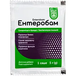 Добавка Baum Pharm Ентеробам 10 саше - мініатюра 3