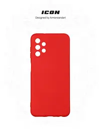 Чехол ArmorStandart ICON для Samsung A13 4G (A135) с камерой, красный (ARM62667) - мініатюра 3