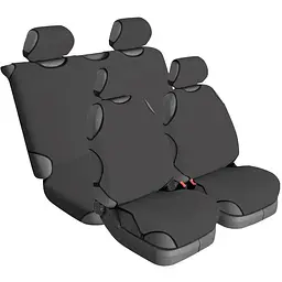 Чохли майки для сидінь Beltex DELUX комплект Графіт Темно-Сірі (BX14510)