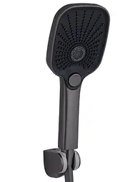 Змішувач для ванни Qtap Gemini QTGEM259GMB45684 Gunmetal Black PVD - мініатюра 4