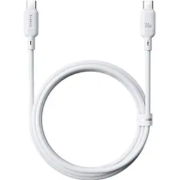 Кабель Baseus Silky Series Type-C to Type-C 100W 1m White (P10377704213-00) [141245] - мініатюра 2