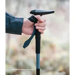 Трекінгова палиця Naturehike (CNK2550DS012) 61-125см - телескопічна - синя - мініатюра 3