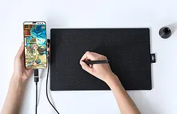 Графічний планшет Huion Inspiroy RTP-700 + рукавичка - мініатюра 7