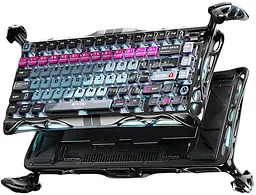 Клавіатура GravaStar Mercury V75 Pro 80keys Magnetic Jade Gaming 8K USB-A RGB Cyberpunk (GS_V75_PRO_RM_EGRY) - мініатюра 5