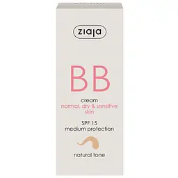 ВВ-крем Ziaja Active Natural Tone SPF 15 відтінок натуральний 50 мл (16224) - мініатюра 2