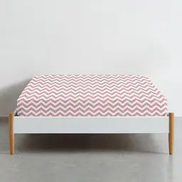 Простирадло на резинці Cosas ROSE ZIGZAG 180х200х20 см (ZigRose-5004_180x200x20) - мініатюра 2