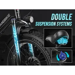Електровелосипед Samebike LOTDM200-II Gray [143777] - мініатюра 8