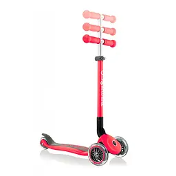 Самокат Globber Primo Foldable Lights LED червоний (432-102-2) - мініатюра 2