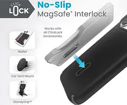 Оригінальний протиударний чохол Iphone 15 PRO Speck Presidio2 Pro MagSafe Black 150446-3205 - мініатюра 5