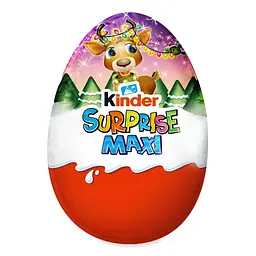 Шоколадне яйце Kinder Überraschung Rosa Maxi Weihnachten Christmas Олень 100 г