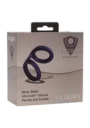 Ерекційне кільце Calexotics Viceroy Dual Ring, 3,2 см (синій) - мініатюра 3
