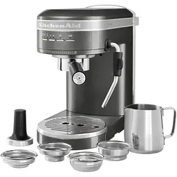 Кавоварка KitchenAid Artisan 5KES6503EMS срібна - мініатюра 4