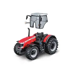 Дитяча іграшка Трактор Massey Ferguson 8740S Bburago 18-31613, 10 см - мініатюра 4