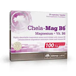 Вітаміни та мінерали Olimp Sport Nutrition Chela-Mag B6, 30 капсул