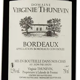Вино Thunevin Domaine Virginie Thunevin 2006, червоне, сухе, 0,75 л - мініатюра 3