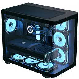 Корпус AeroCool P500C-G-BK-v1 (ACCM-PN01043.11) Black без БЖ - мініатюра 5