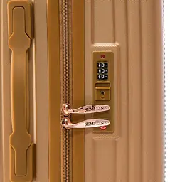 Валіза Semi Line 24" (M) Gold (T5667-3) (DAS302655) - мініатюра 7