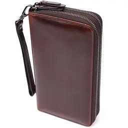 Чоловічий клатч із натуральної шкіри Vintage 12х21х3,5 см sum0027502