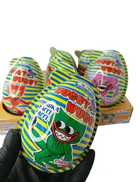 Яйце велике Huggy Wuggy шоколадне яйце сюрприз з іграшкою 15г 6шт