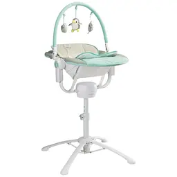 Стільчик шезлонг-гойдалка 3в1 Caretero Kivi Blue - мініатюра 5