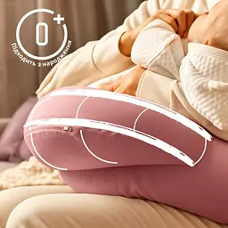 Подушка для годування Sei Design диванчик пудра 60х70х16 см (8000036177_пудра) - мініатюра 10