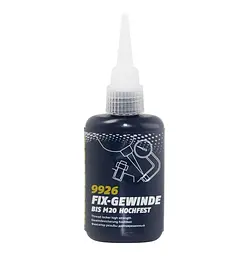 Фіксатор різьби Mannol Fix-Gewinde червоний для нерозбірних з'єднань 9926 50 мл