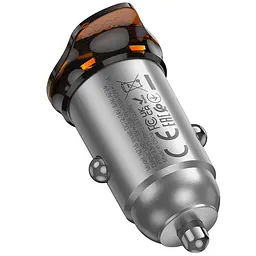 АЗП Hoco NZ16 Rigorous PD30W (1USB-C) Metal grey - мініатюра 3