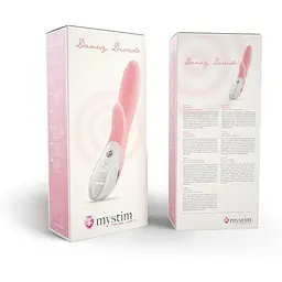 Вібратор-кролик Mystim Danny Divido Candy Rose - мініатюра 12