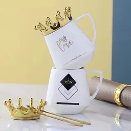 Кухоль з кришкою My love 6819 350 мл - мініатюра 4