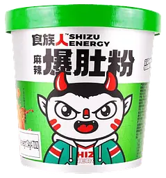 Локшина швидкого приготування Shizu Energy Vegetarian Spicy Vermicelli Rice Noodle, 150г
