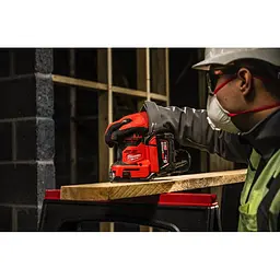 Шліфмашина вібраційна акумуляторна MILWAUKEE, M18 BQSS-502B, 113х104мм (зарядний пристрій М12-18 С, 2 акумулятори М18 В5 5Аг, су - мініатюра 7