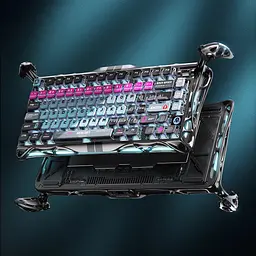 Клавіатура механічна Mercury V75 Pro 80keys, Cyberpunk GravaStar teh0025000 - мініатюра 10
